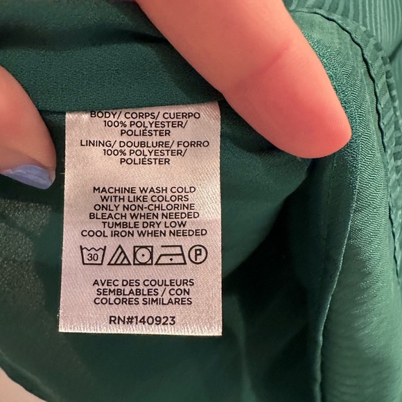 Loft Green Sleeveless Blouse Top Size Small - Picture 5 of 6